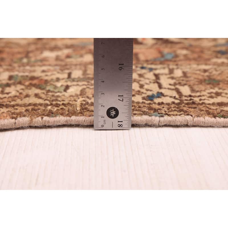 ECARPETGALLERY Hand-knotted Antalya Vintage Brown Wool Rug - 3'6 x 6'5