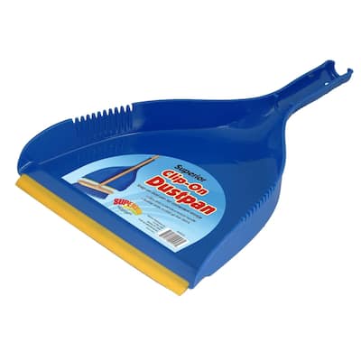 Clip-on Dustpan with Built-in Comb