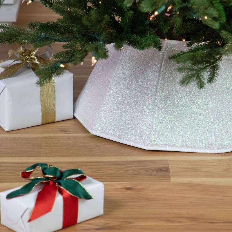 26" Fabric Hexagonal Christmas Tree Collar