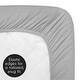 preview thumbnail 5 of 4, Sweet Jojo Designs Grey Fitted Crib Sheet
