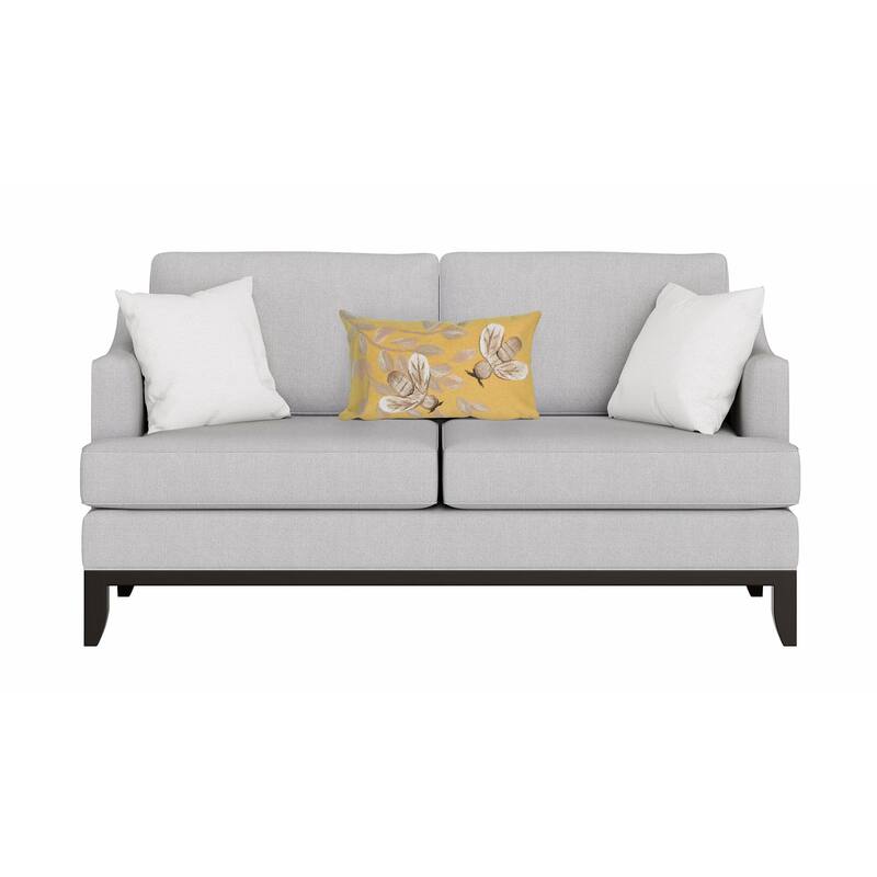 Liora Manne Visions III Bees Indoor/Outdoor Pillow Honey 12"X20"