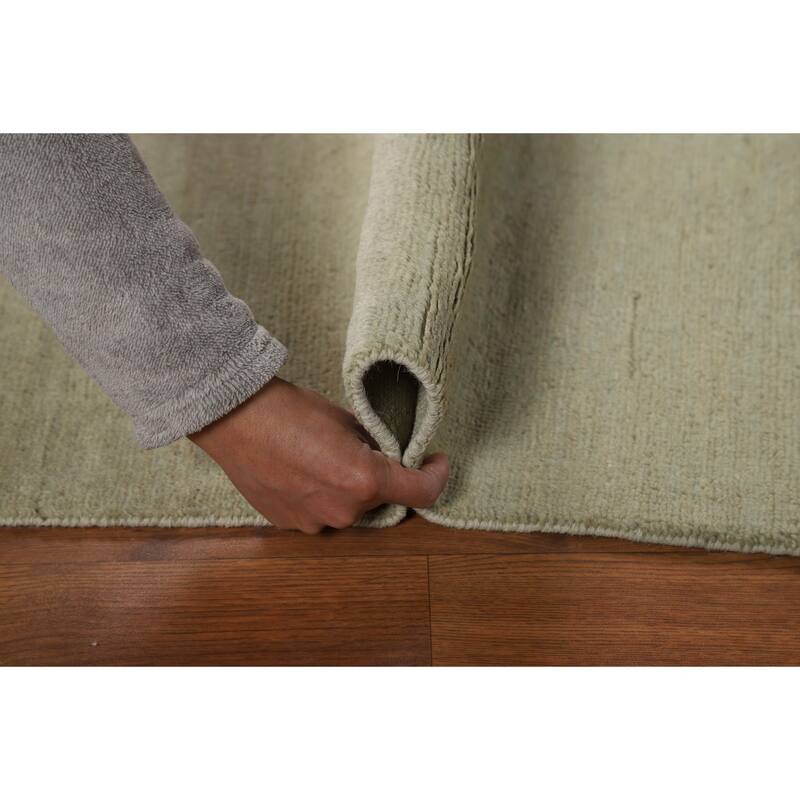 Gabbeh Modern Foyer Rug Accent Handmade Wool Carpet - 2'7"x 3'11"