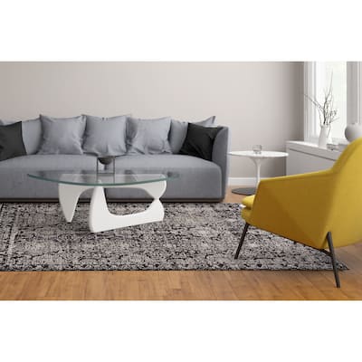 Alexander R3680 Distressed Modern Area Rug