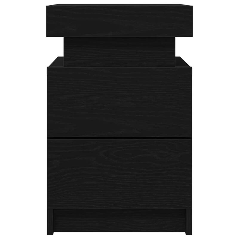 vidaXL Bedside Cabinet Engineered wood Standard Bedside Cabinet