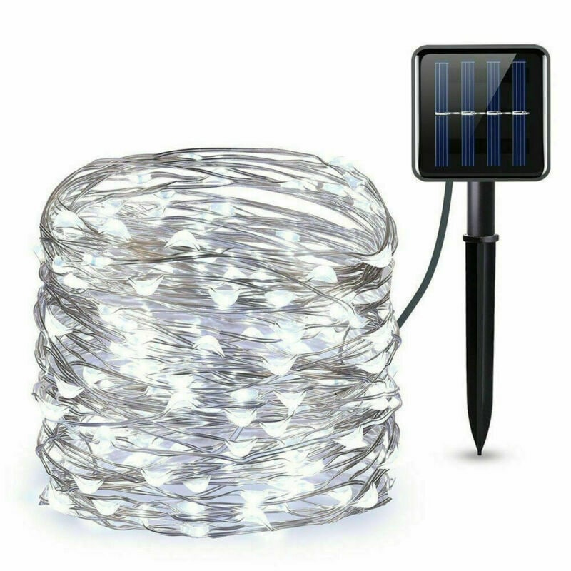 30m solar fairy lights on sale
