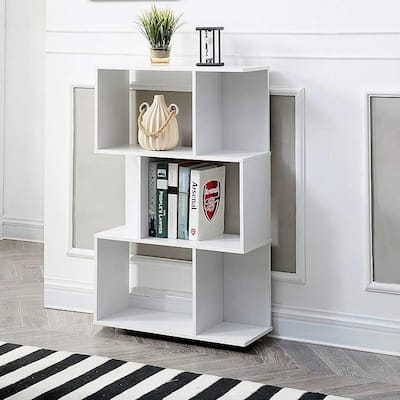 three-layer simple household bookshelf
