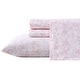 preview thumbnail 36 of 64, Laura Ashley Soft & Silky Sateen Printed Cotton Sheet Set King - Bella Pink