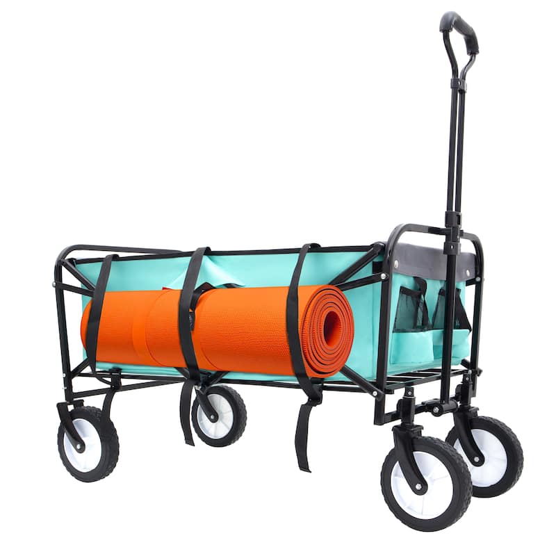 Foldable Wagon Cart with strapping system Beach
