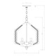 preview thumbnail 13 of 11, Germana 14 Inch Vintage Farmhouse Crystal Lighted Chandelier