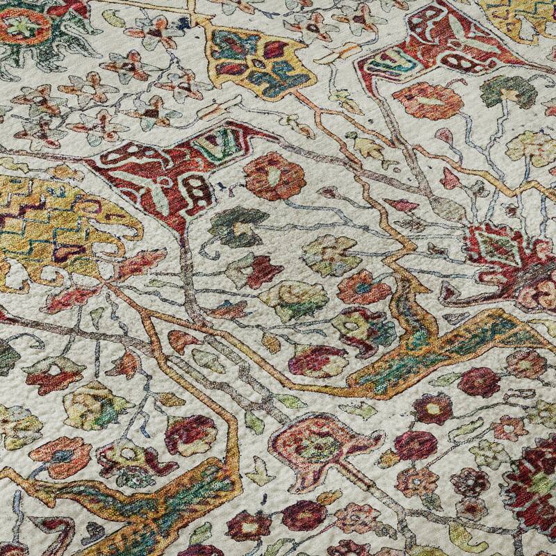 Premium Washable Super Soft Traditional Lobo Mayfield Rug