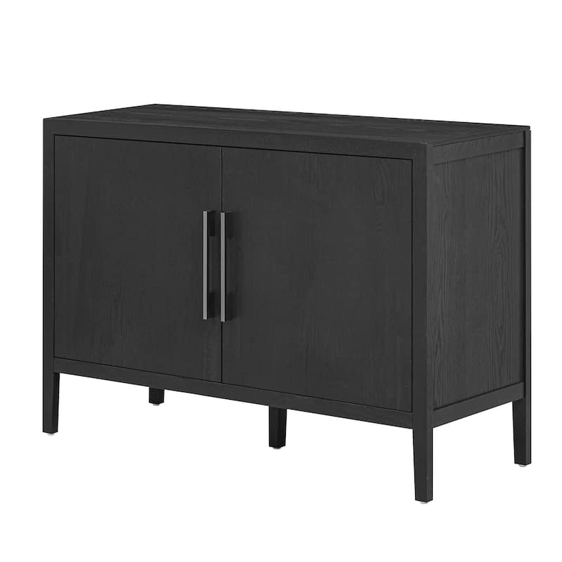Sideboard with 2 Metal handles and 2 Doors