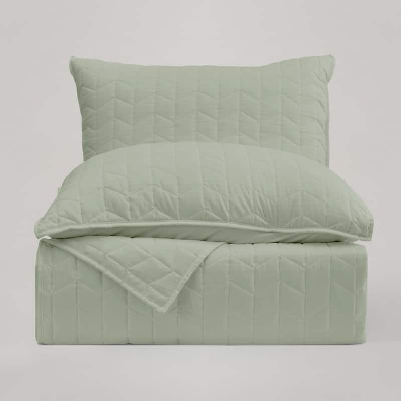 Wonderful Jacquard Quilt Set 3-Piece for All Seasons