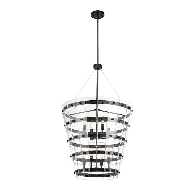 Savoy House 7-8859-8 Ventari 8 Light 25" Wide Waterfall Chandelier