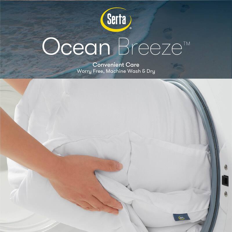 Serta Ocean Breeze Down Alternative Comforter