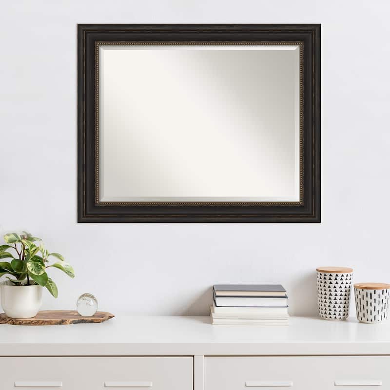 Beveled Wall Mirror - Accent Bronze Frame - Accent Bronze
