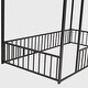 preview thumbnail 21 of 28, Twin Size Metal Bed House Bed Frame with Fence