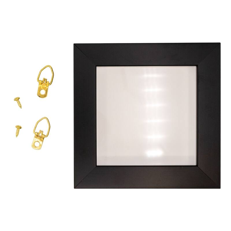 1 Hole BrassPlated Heavy Duty D Ring Picture Hanger Pack of 10 with