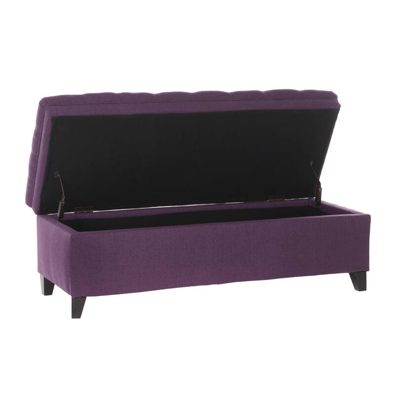 Hastings Tufted Storage Ottoman Bench by Christopher Knight Home