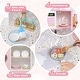 preview thumbnail 27 of 30, Costway Kids Kitchen Set Wooden Kitchen Playset with Clock, Microwave, - See Details