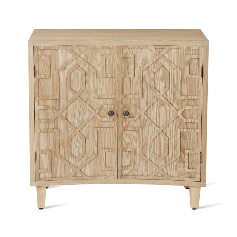 Christopher Knight Home - Rowan 2-Door Storage Accent Cabinet with Adjustable Shelves