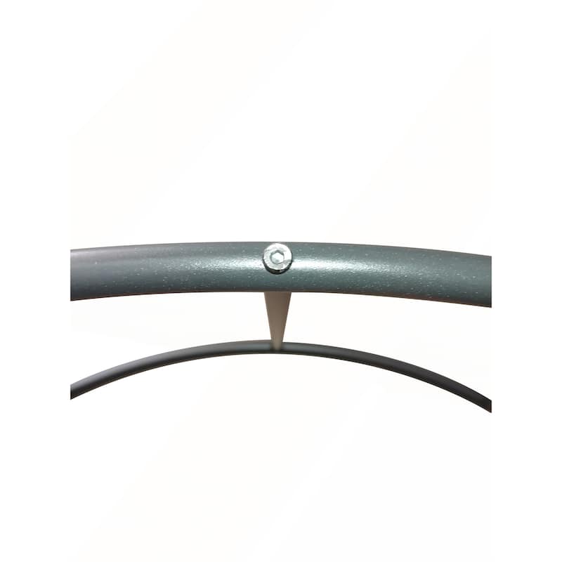 Metal Garden Arch with Black Powder Coated