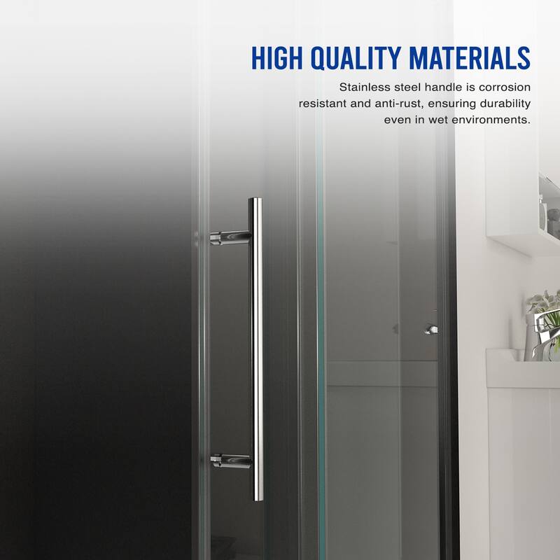 Topcraft 56“-60 ”W x 70 "H Frameless Shower Door - 60*70