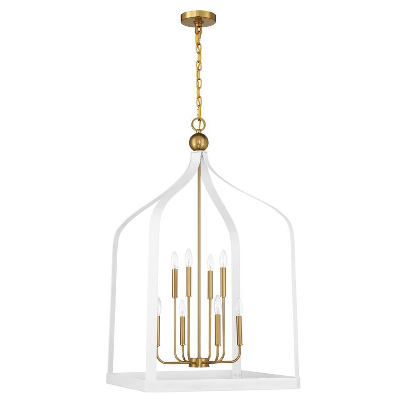 Savoy House 7-7800-8 Sheffield 8 Light 24" Wide Taper Candle Pendant