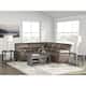 Signature Design by Ashley Whitlock Dark Brown 2-Piece Sectional - Right Facing