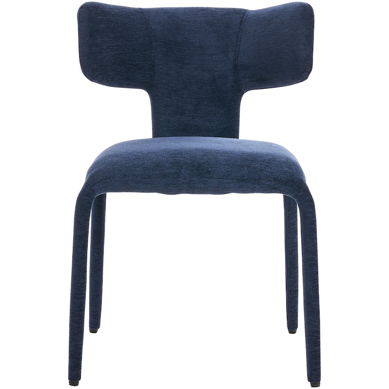 Modern Dining Chairs Set of 2, 18.9"Wx18.5"D Contemporary Fabric Side Chairs
