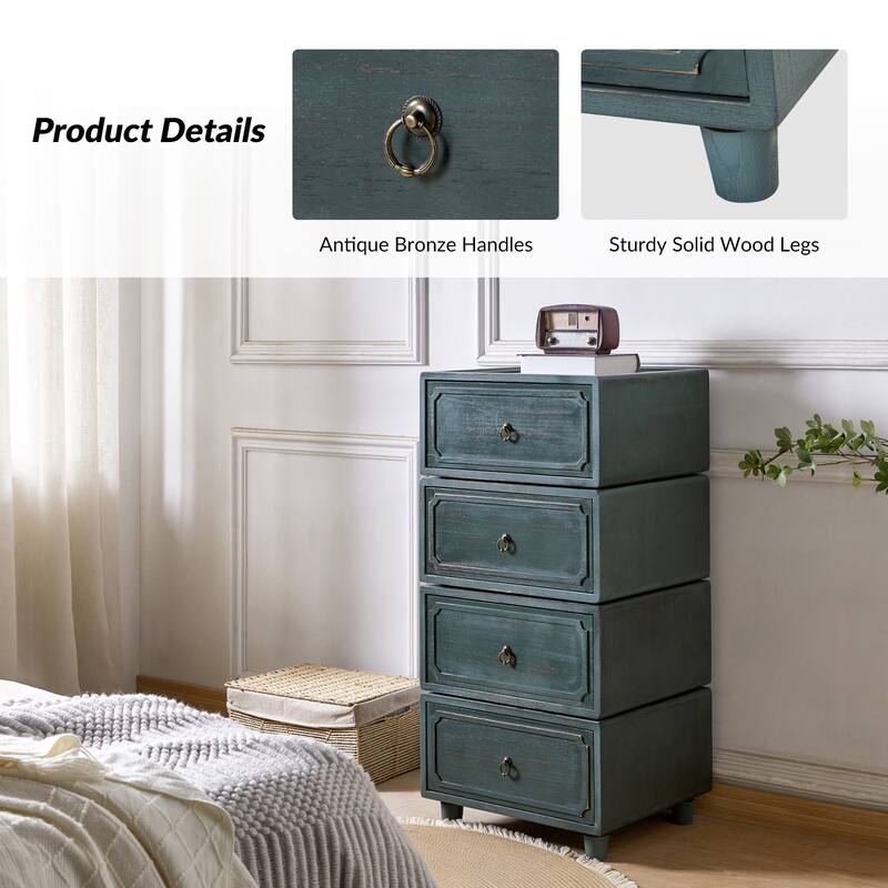 Greg Transitional 2 - Drawer Nightstand with Multiple Configurations Set of 2 by HULALA HOME