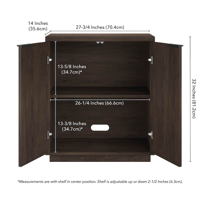 Mansfield 28" Wide Rectangular Accent Cabinet