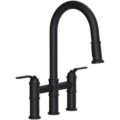 Gerber D434437 Kinzie 1.75 GPM Widespread Bridge Pull Down Kitchen