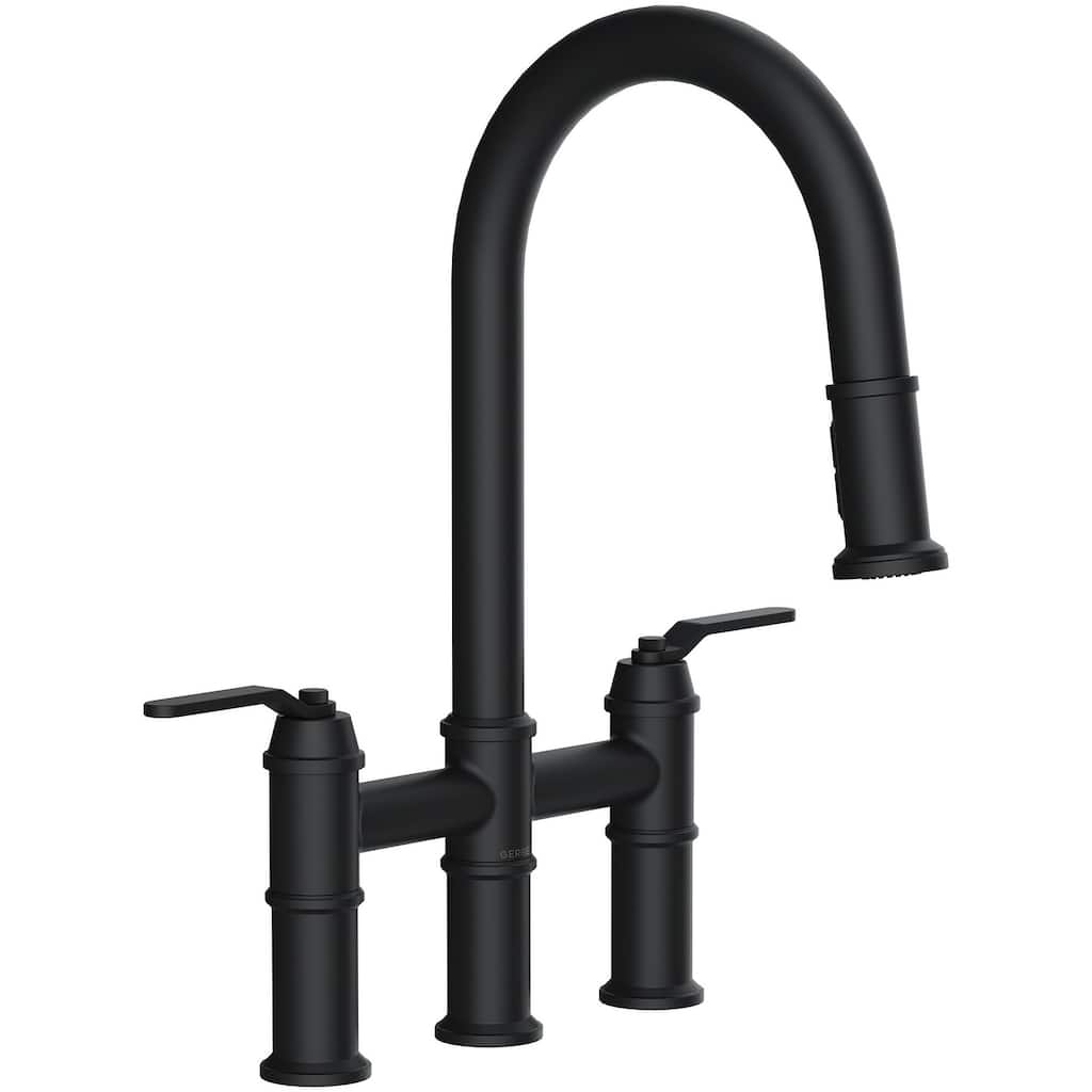 Gerber D434437 Kinzie 1.75 GPM Widespread Bridge Pull Down Kitchen