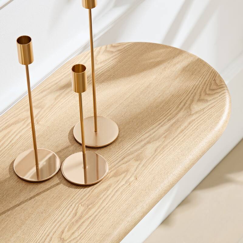 66.93" Modern Console Table for Entryway with Unique cylinders Legs Design for Living Room Hallway Foyer Entrance Study