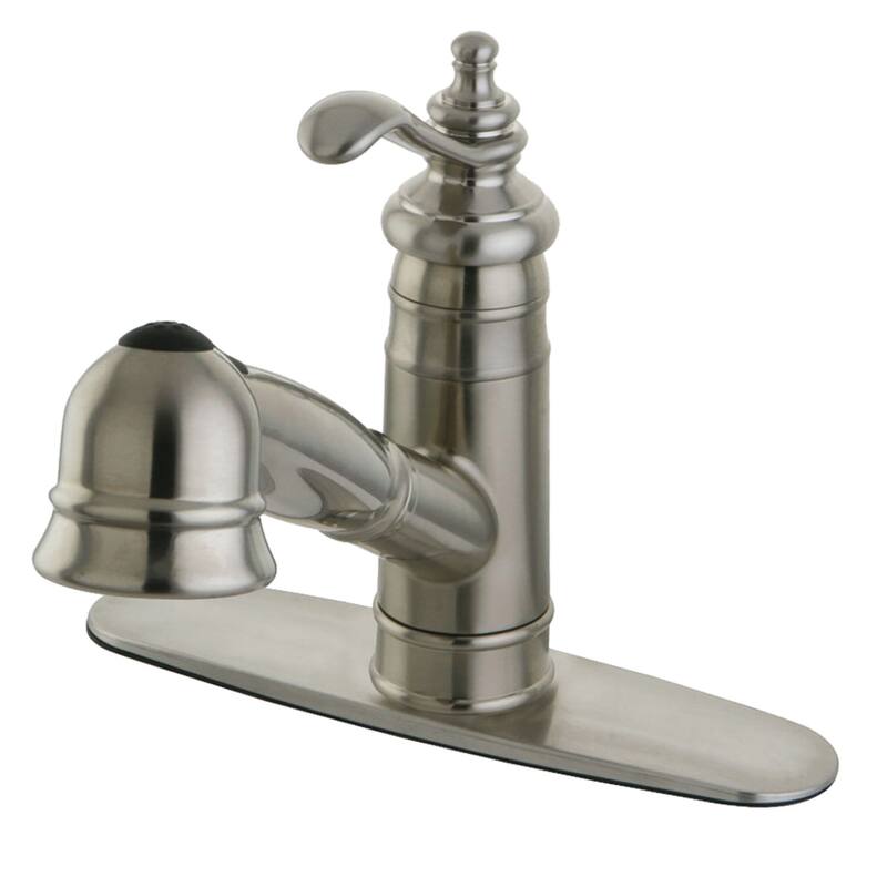 Kingston Brass Templeton 1-Handle Pull-Out Kitchen Faucet
