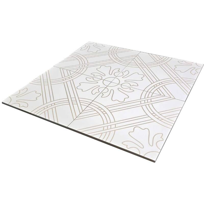 The Tile Life Winifred 10x10 Porcelain Floor & Wall Tile
