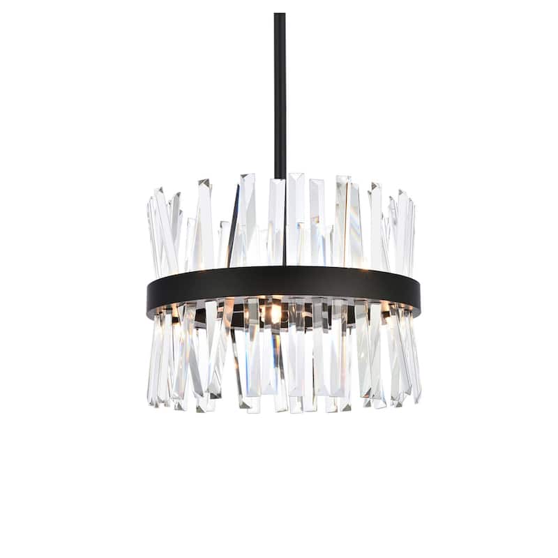 Indigo Home 16 inch crystal round pendant light