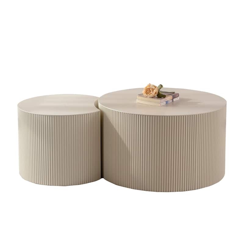 Round Coffee Table for Living Room