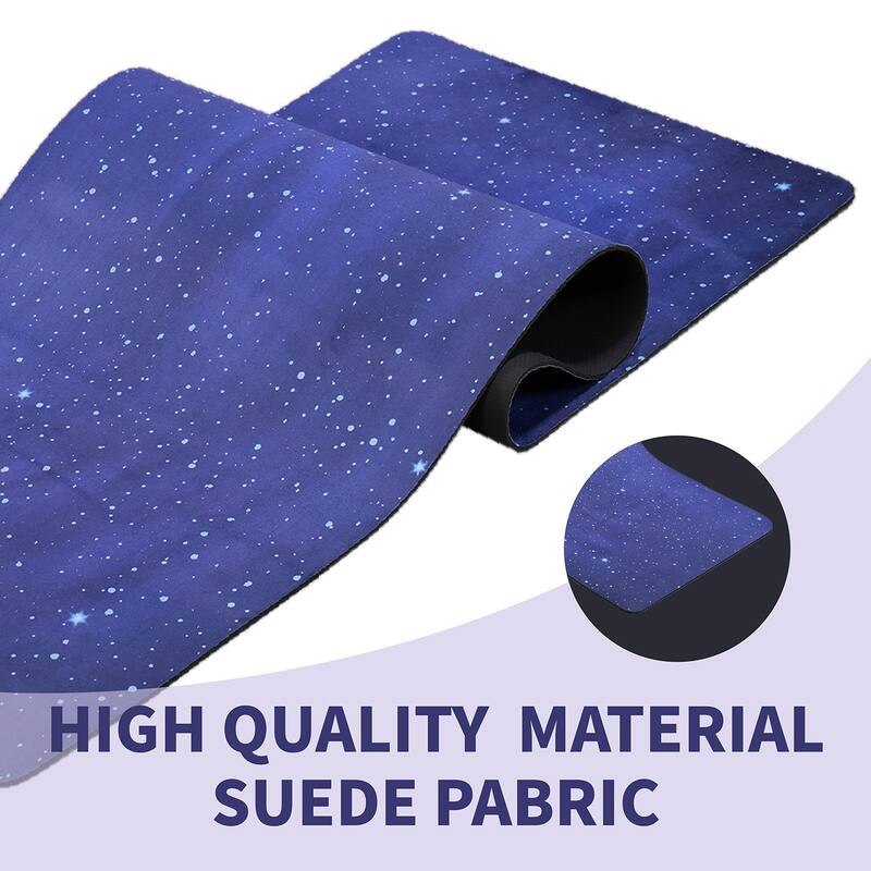 Printed TPE Yoga Mat, Non-Slip, 72"x24" for Pilates, Fitness