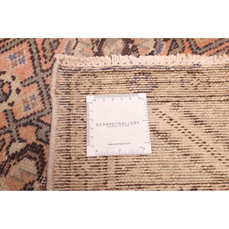 ECARPETGALLERY Hand-knotted Antalya Vintage Copper Wool Rug - 4'1 x 6'10