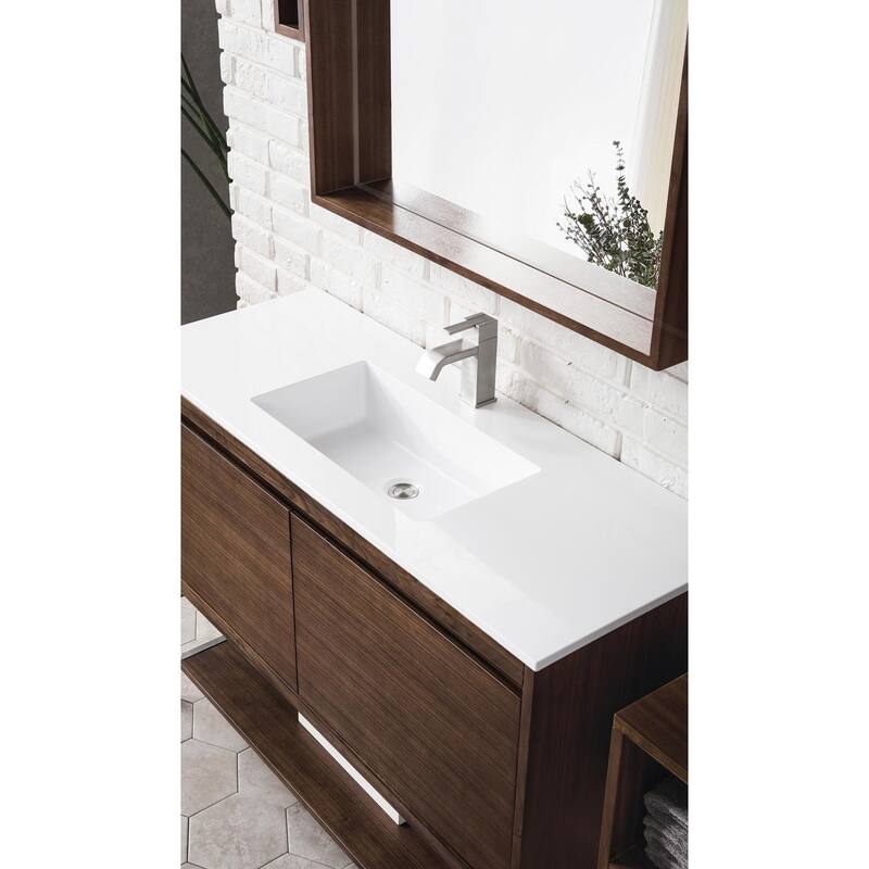 James Martin Vanities 805-V47.3-MB-GW Mantova 48" Single Basin Poplar