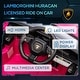 preview thumbnail 12 of 16, Qaba 12V Lamborghini Huracan Licensed Kids Electric Car with Remote Control, Spring Suspension, Transport Wheel, LED Lights