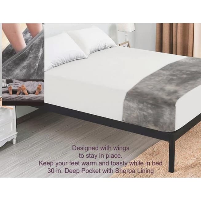 Butterfly Sleep Pillow Toe Cozy Throw - King/California King