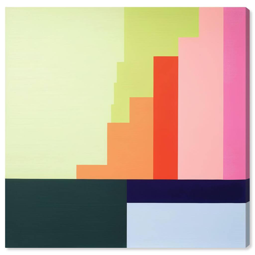 Rectilinear Rhapsody I Canvas by Art Remedy, Gallery Wrapped