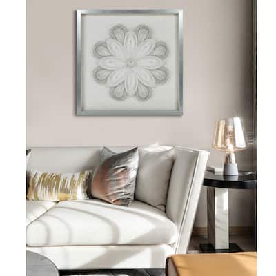 HUJI String Art Flower Shadow Box Wall Decor