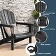 preview thumbnail 69 of 156, Aderson Outdoor Poly Adirondack Chair With Ottoman And Side Table 12-Piece Set