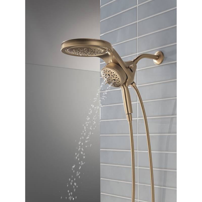 Delta 56000-25 HydroRain 2.5 GPM Multi Function 2-in1 Rain Shower Head
