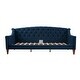 preview thumbnail 70 of 103, Silver Orchid Performance Fabric Heston Upholstered Tufted Sofa Bed