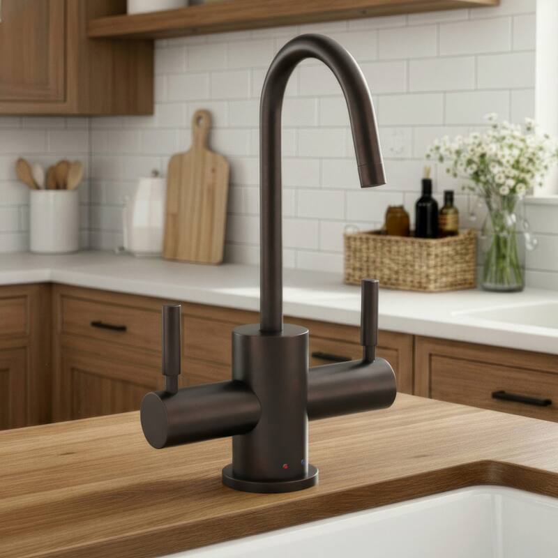 Whitehaus Collection Hot/Cold Water Point of Use Faucet