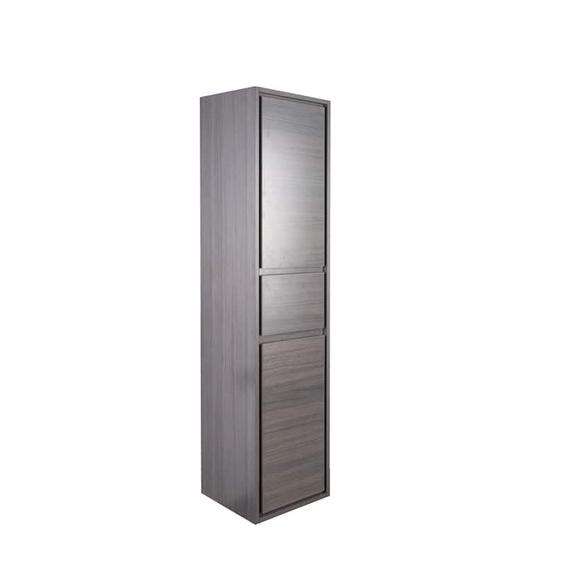 Morava 16'' Wall Mounted Linen Cabinet